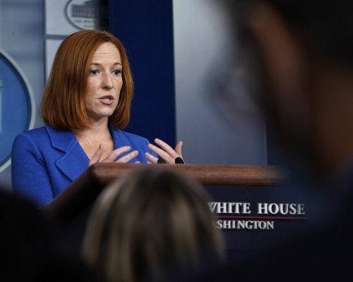 白宮新聞秘書普薩基（Jen Psaki）承諾會救援穆罕默德。AP