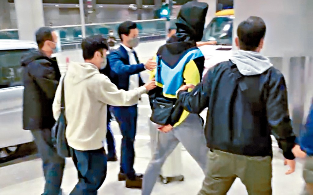 警方將案發後擬潛逃泰國不果折返香港的男疑犯拘捕。