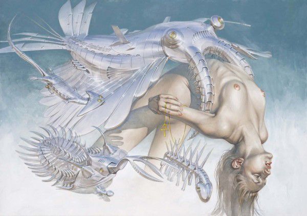 日本藝術家空山基作品。