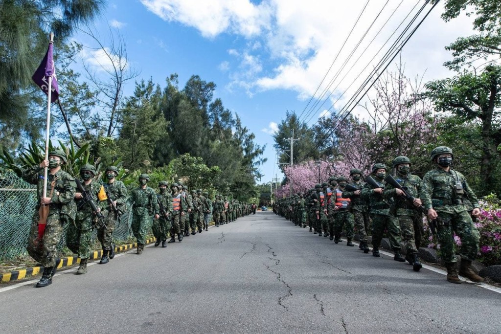 台軍被指人力流失問題嚴重。（X@iingwen）