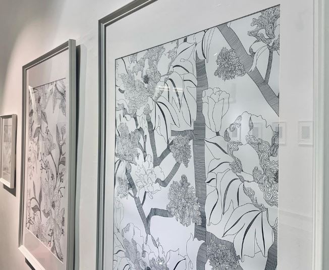 「繁花似錦」展覽由香港視覺設計師和印刷愛好者Michelle Tang創作（圖片來源：Instagram@teammanji）