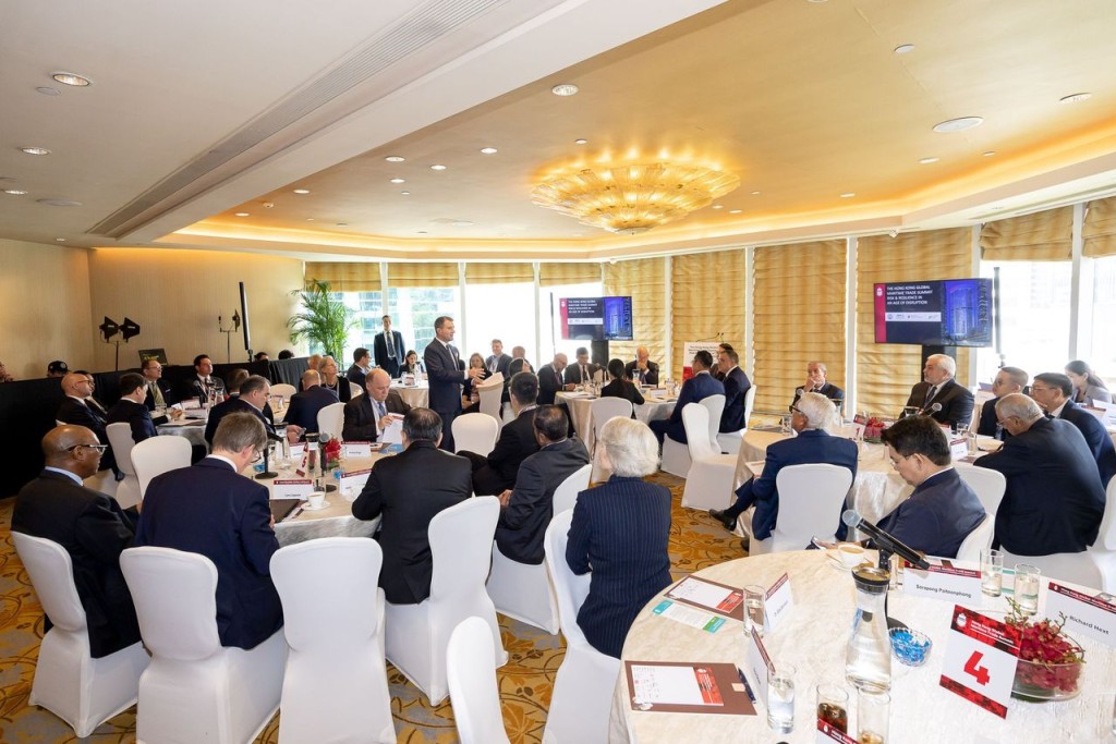 今年是「香港海運周」啟航的第10年。陳美寶網誌圖片 今年是「香港海運周」啟航的第10年。陳美寶網誌圖片