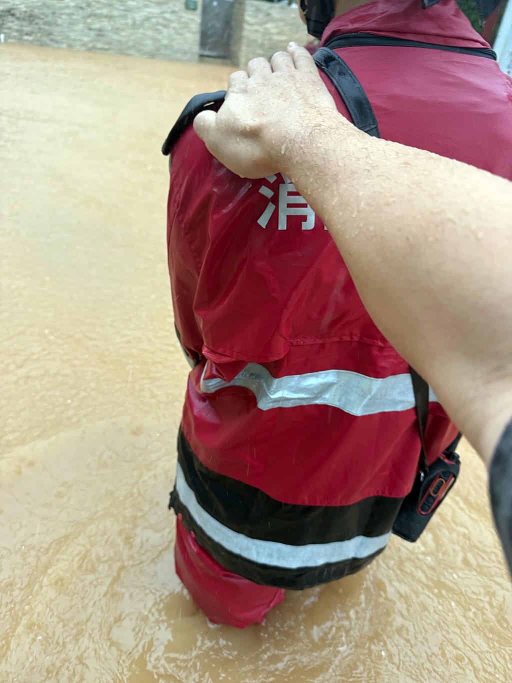 消防處接獲57宗水浸事故。網圖 消防處接獲57宗水浸事故。網圖