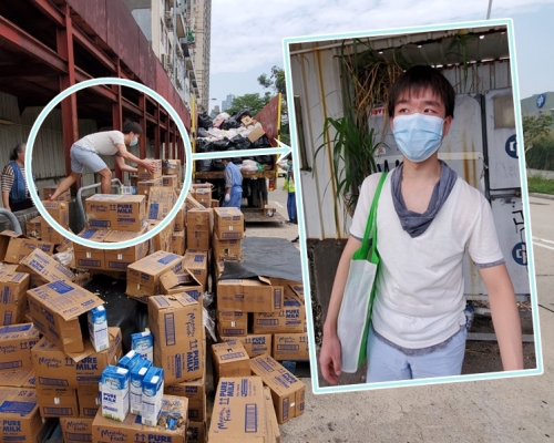 Peter表示其做法是為地球出一分力，減少廢物。