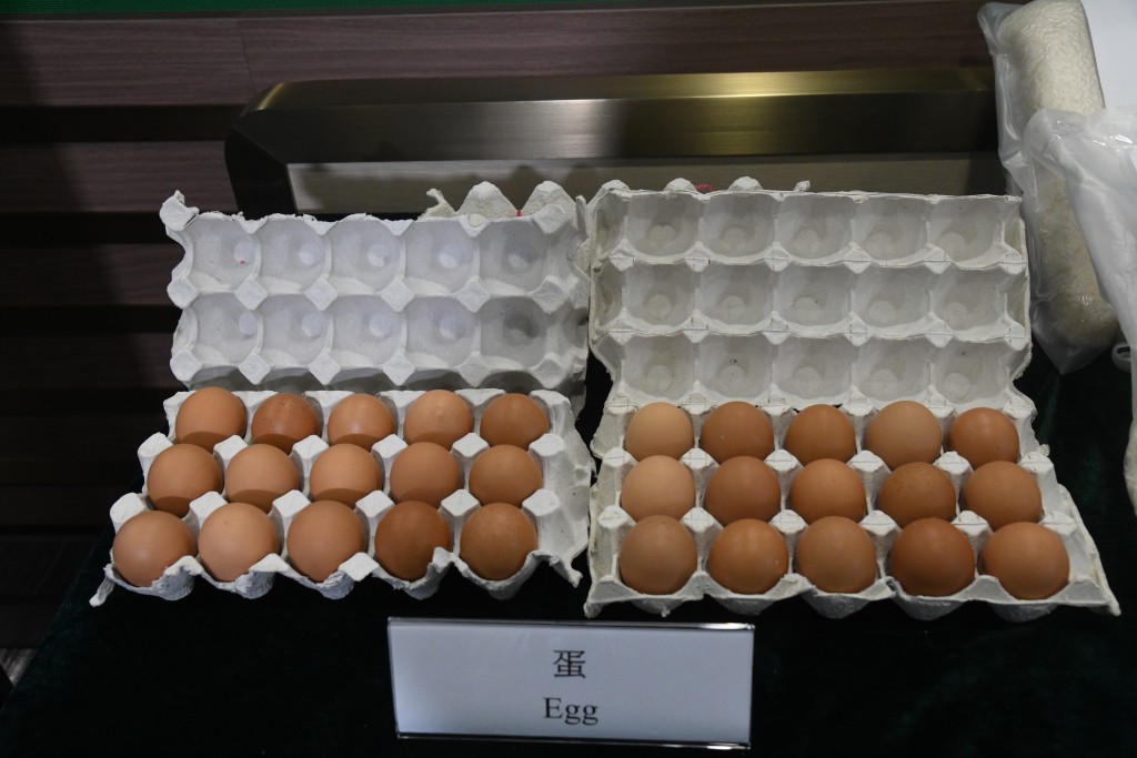 蛋類需食環署許可證。
