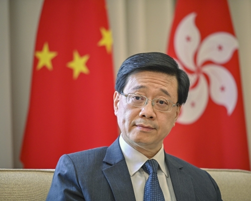 李家超將見傳媒。資料圖片
