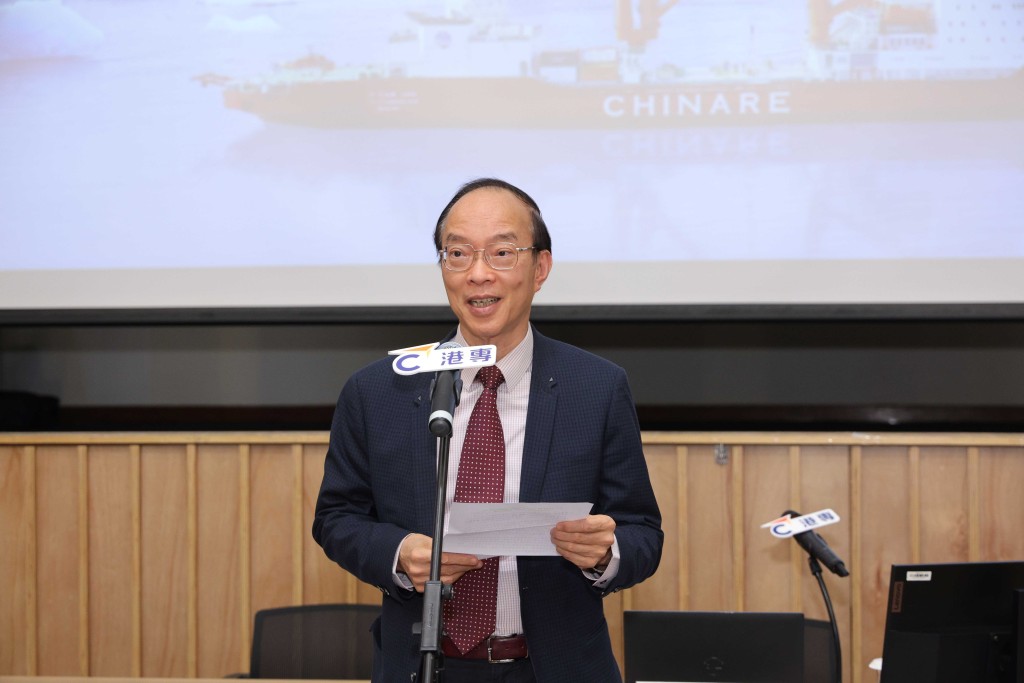「雪龍2」號訪港籌備委員會主席、立法會議員馬逢國