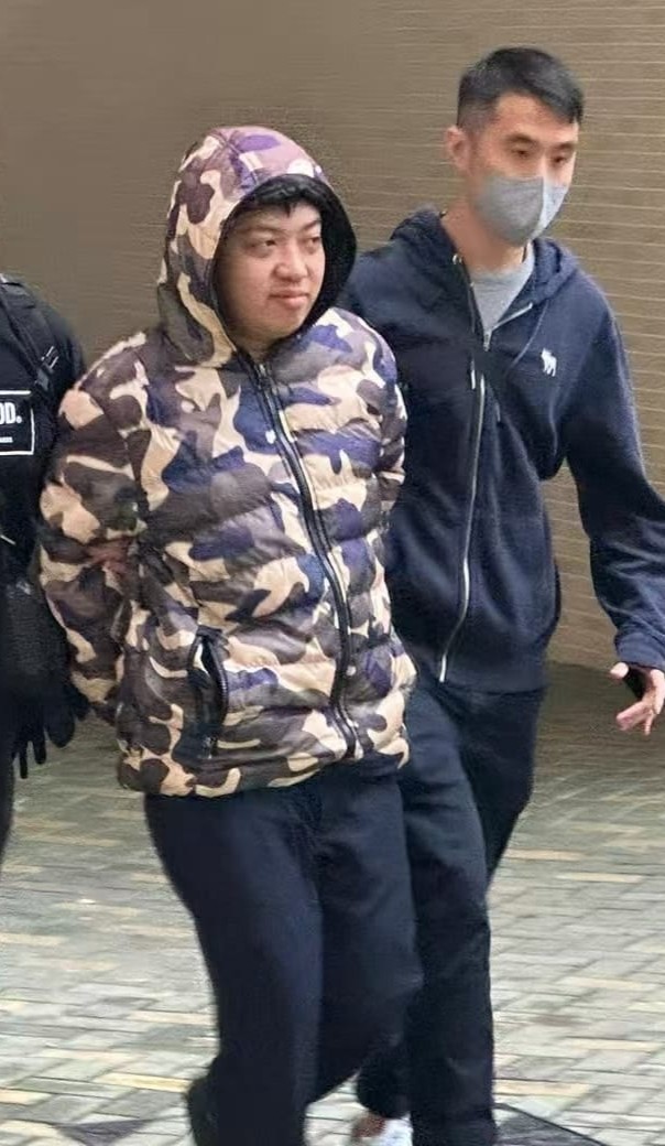 被捕人為姓陳YouTuber「Kenny」。 被捕人為姓陳YouTuber「Kenny」。