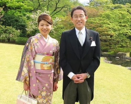 岸田裕子(左)將成為日本第一夫人。岸田文雄instagram圖片