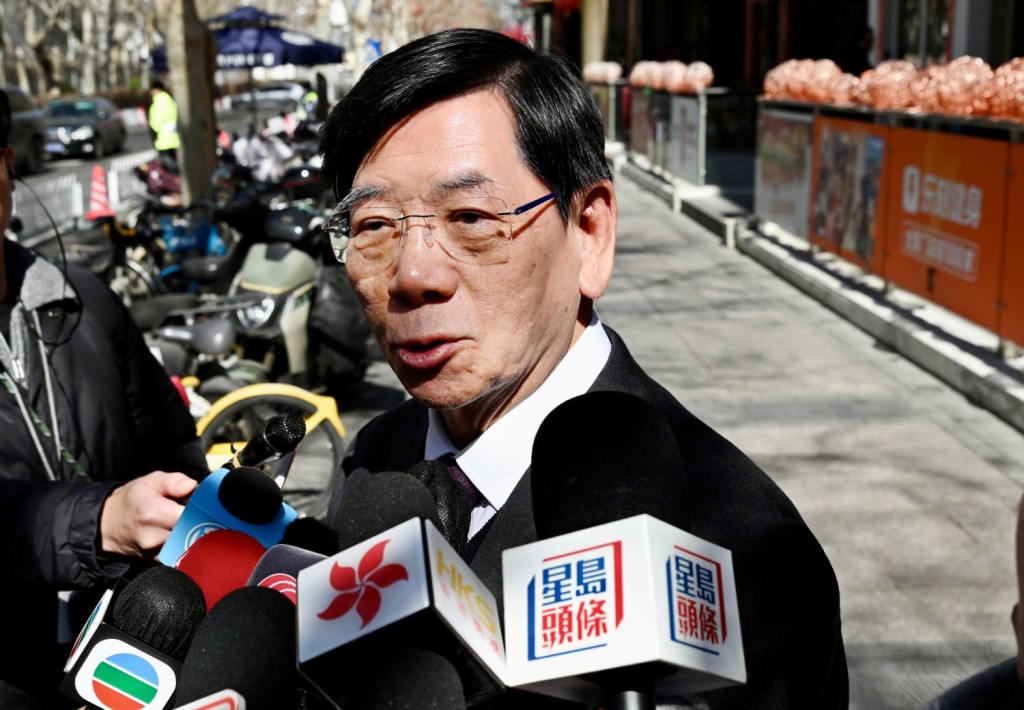容永祺表示丁薛祥很關心香港。劉駿軒攝 