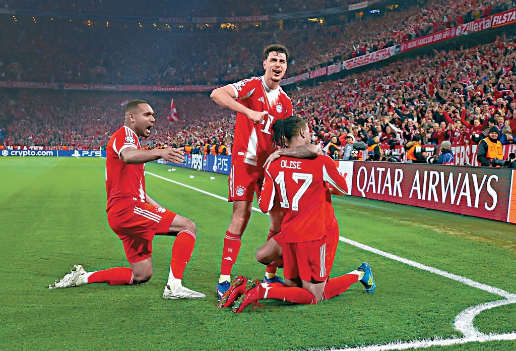 拜仁在皇馬身上取得6個入球，並雙殺後者晉級。