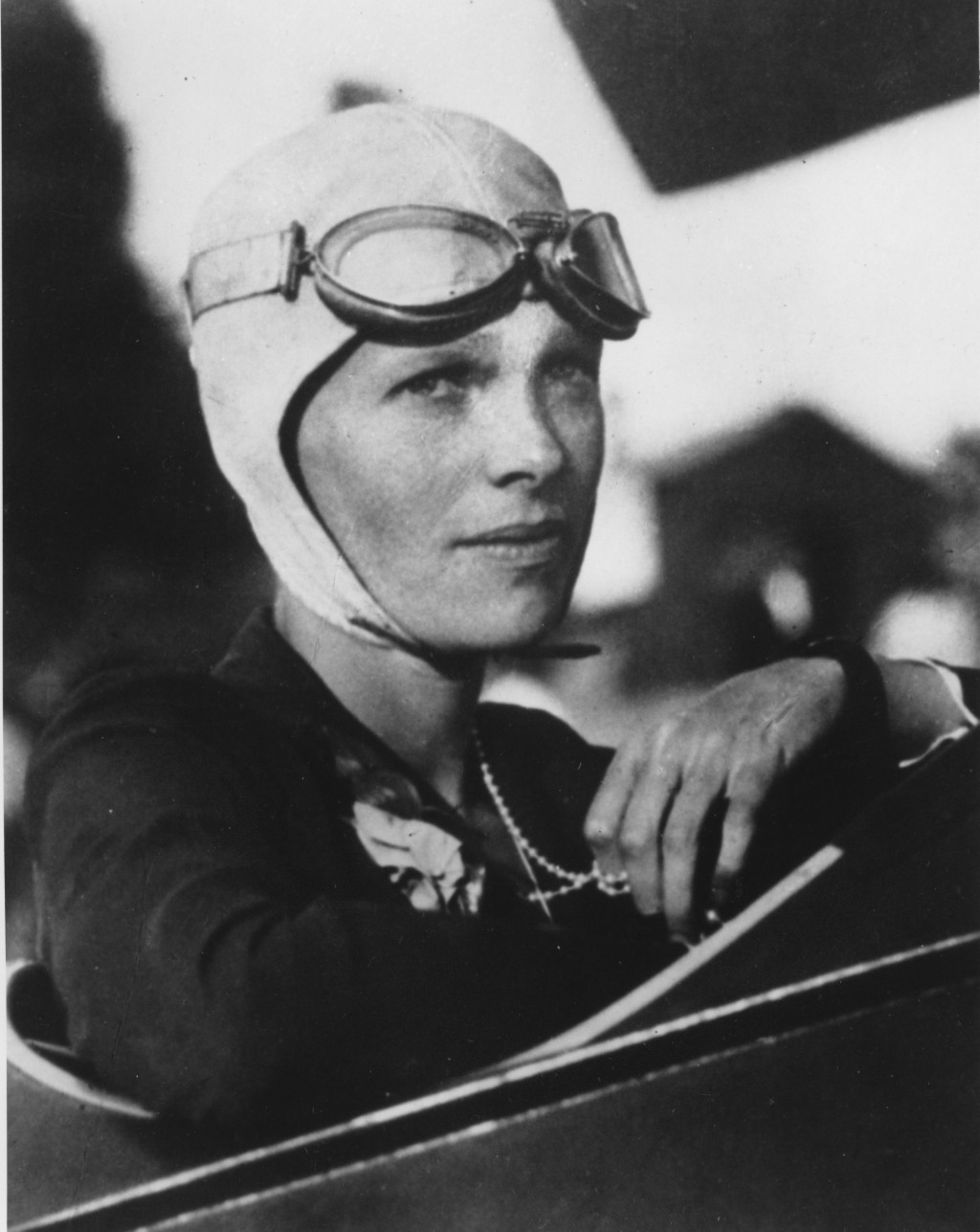 美國傳奇女機師埃爾哈特（Amelia Earhart）。 美聯社
