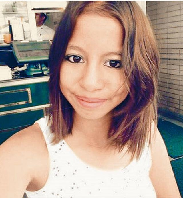 英菲混血兒Blanca Cousins,2015年墮樓死亡時年僅15歲。資料圖片