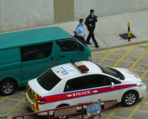 初步相信死者患有長期病患病發死亡,案件無可疑。林思明攝