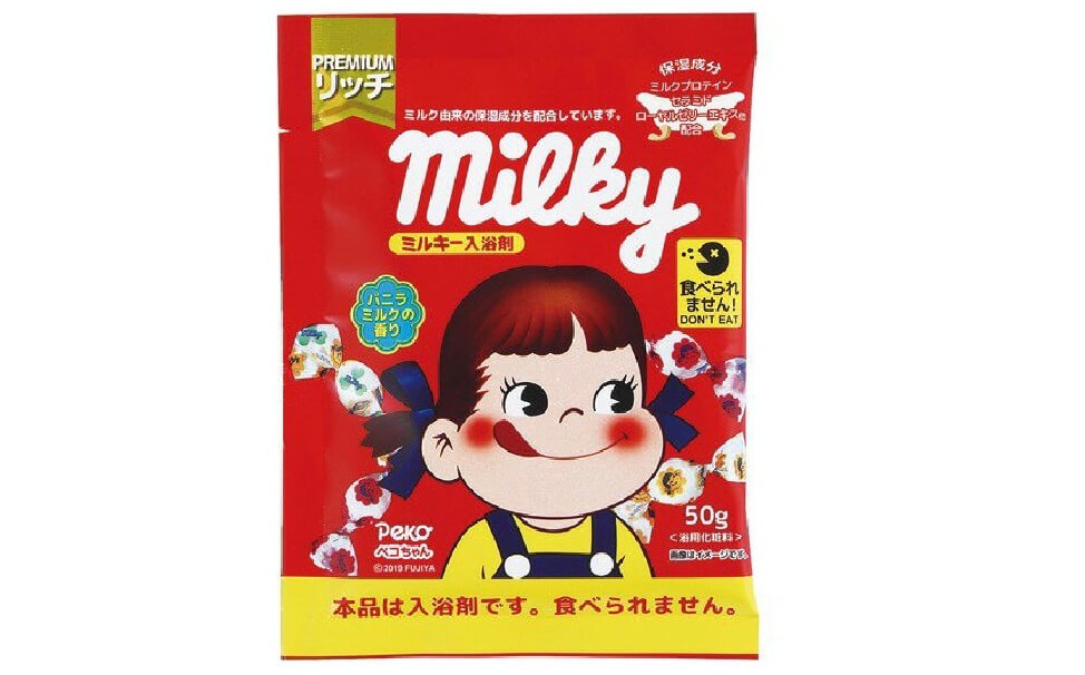 學生誤服的入浴劑(圖)與一款糖果的包裝相似。網上圖片 學生誤服的入浴劑(圖)與一款糖果的包裝相似。網上圖片
