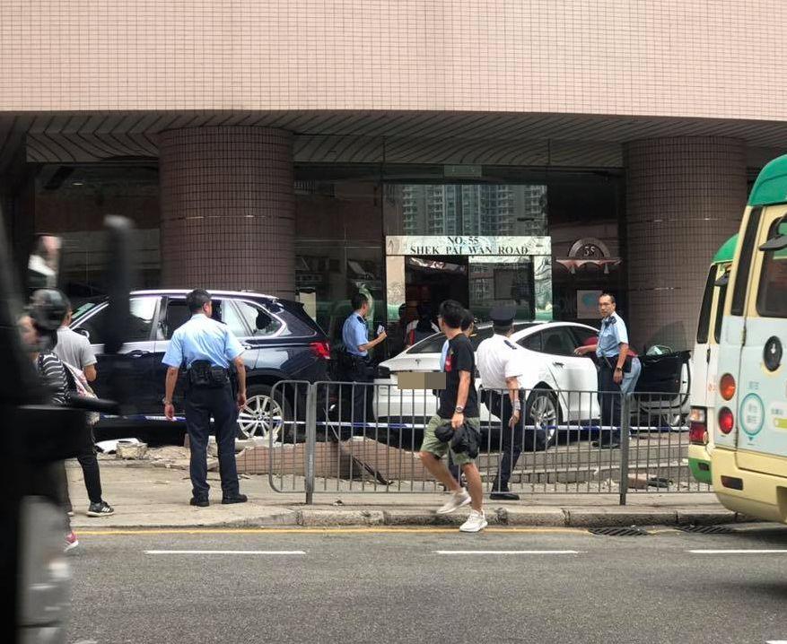 警方正就意外作進一步調查。網民Alex Tsang/ fb群組「香港突發事故報料區」