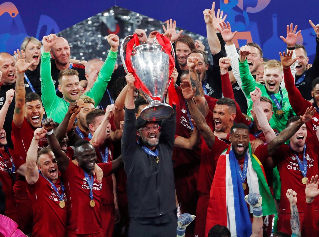 高普領利物浦贏過多個錦標。Reuters