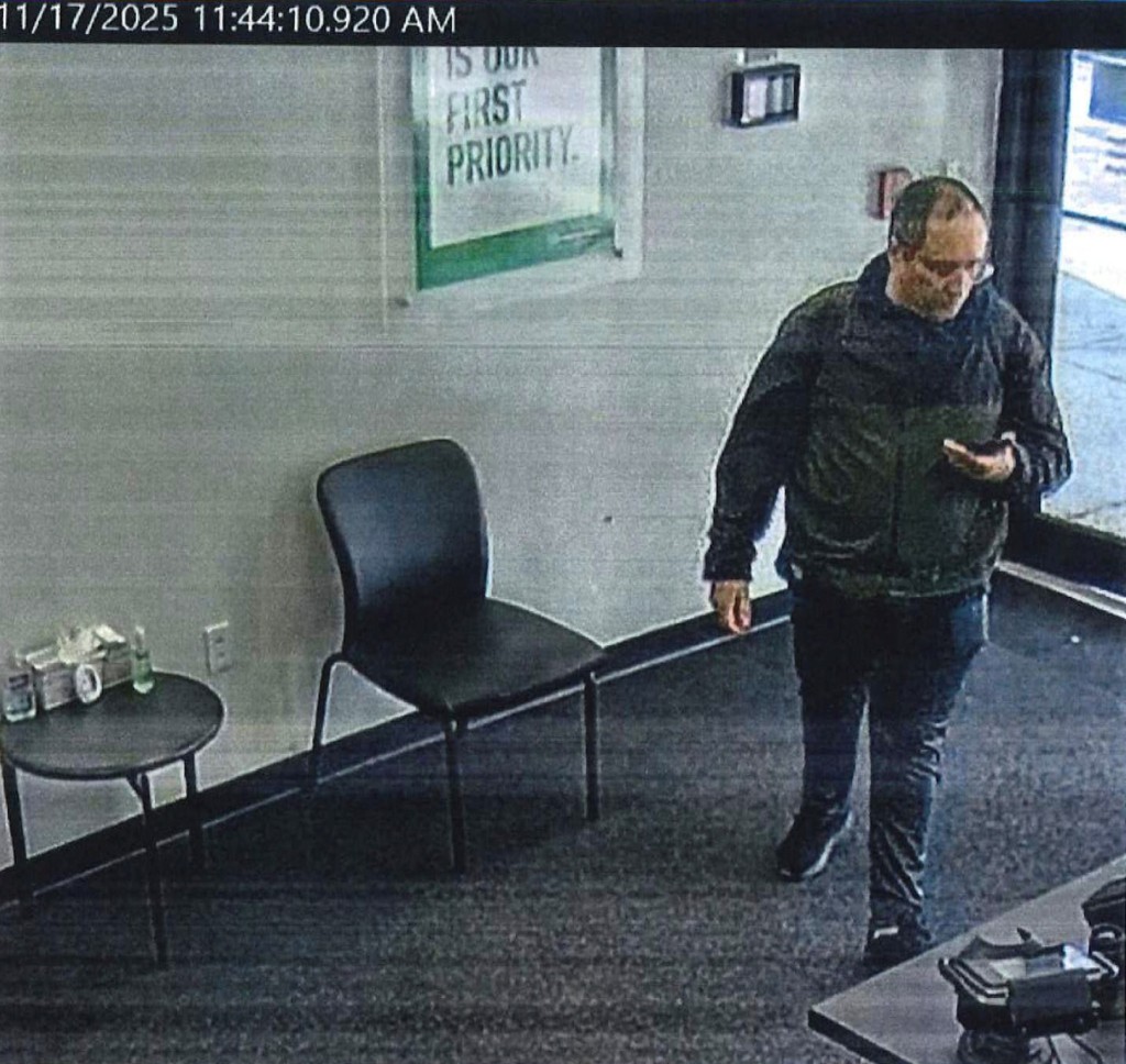 閉路電視拍下瓦倫特行動畫面。路透社