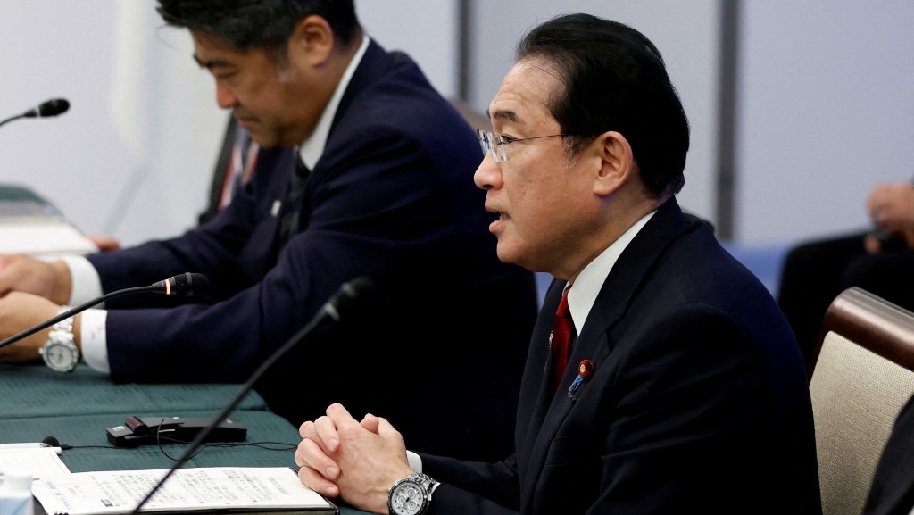 日本首相岸田文雄在参议院全体会议上表示，日本没有计划加入北约。 路透社