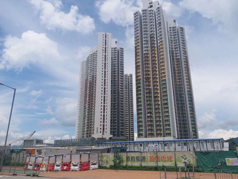 東涌迎東邨昨晚有婦人上吊身亡。資料圖片