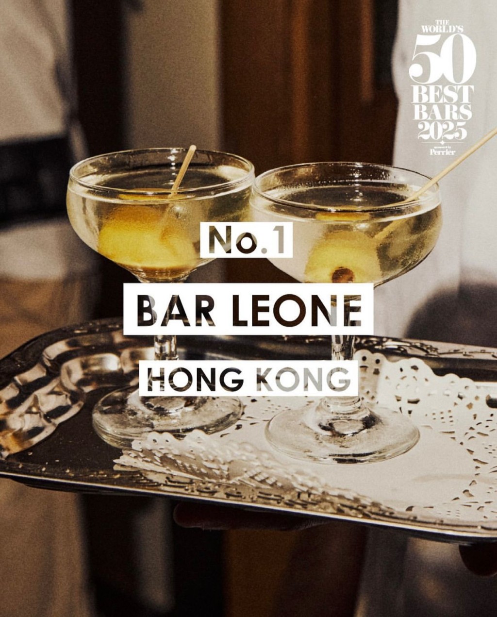 Bar Leone獲選世界第一酒吧。
