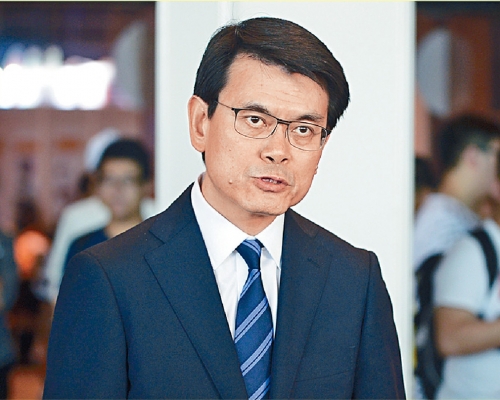 邱騰華指美國制裁香港影響所有在港外企利益。資料圖片