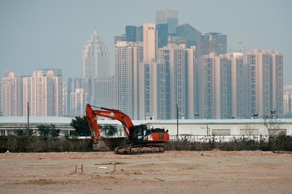 連接深港兩園的「西部跨河通道橋工程」已於去年12月動工。資料圖片
