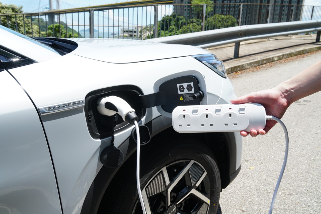 車上電池可透過V2L功能外接供電
