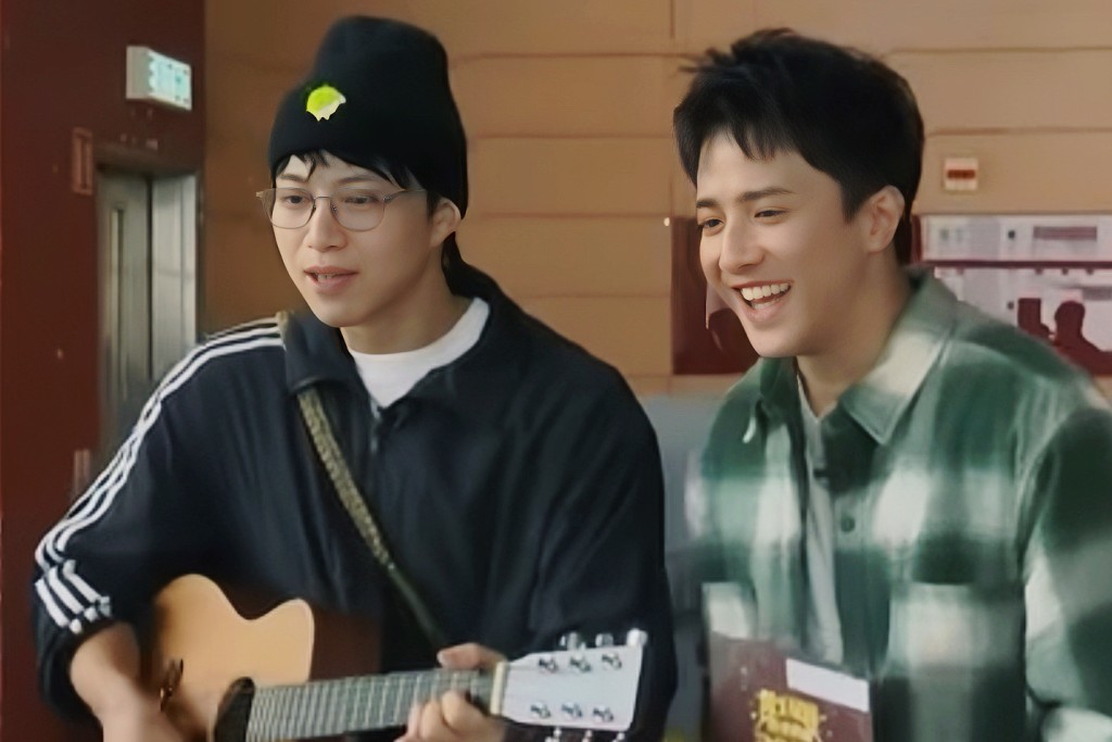 前日，吳業坤與黃庭鋒返回電視城，向同事派發鮑魚及湯包。