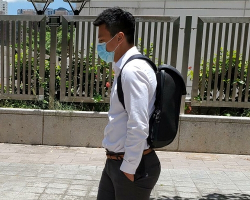 被告彭及鍵。 王尚哲攝