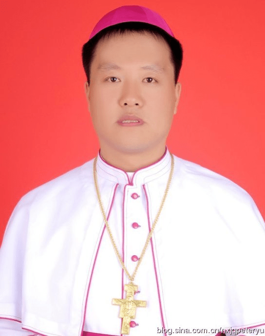 曾參加世界主教會議的中國天主教主教團秘書長的郭金才。