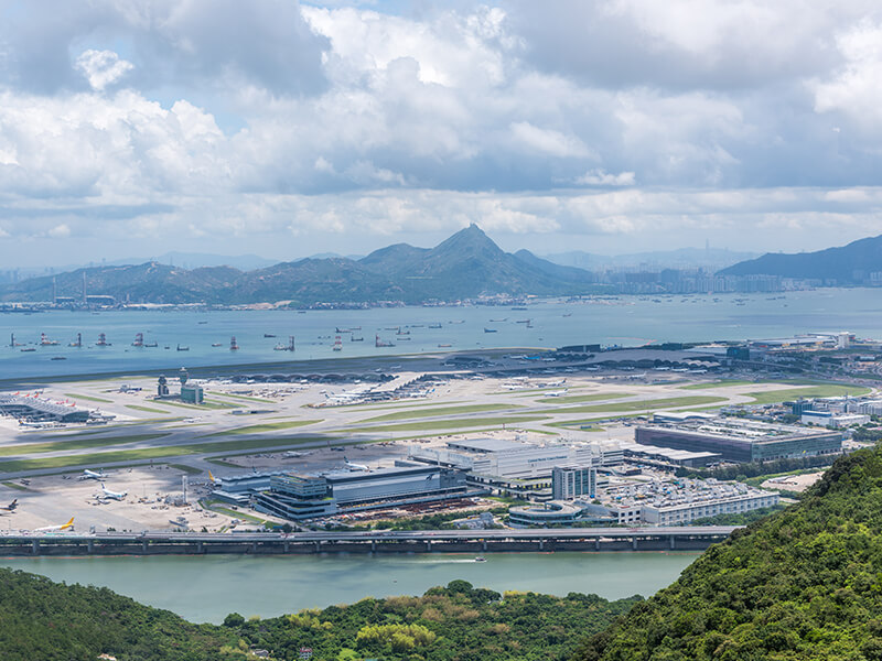 香港国际机场 (图源：昂坪360官网)