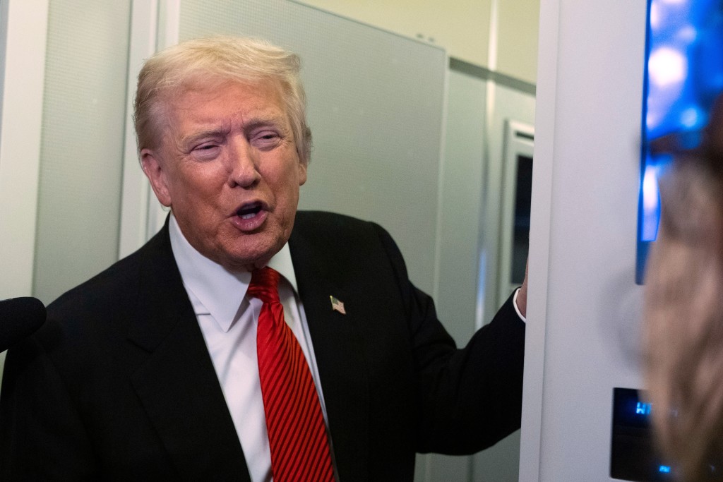 特朗普指指中俄秘密核試。美聯社