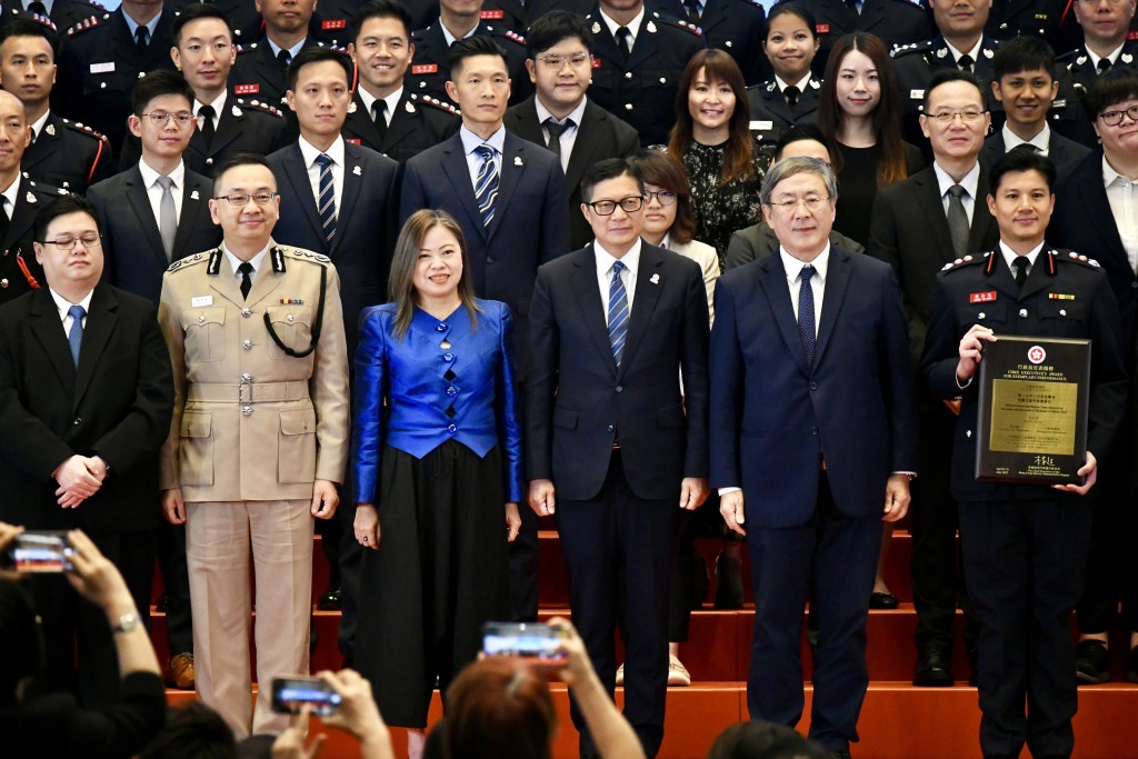 「行政長官表揚榜」頒獎典禮舉行將於今日(23日)舉行。 「行政長官表揚榜」頒獎典禮舉行將於今日(23日)舉行。