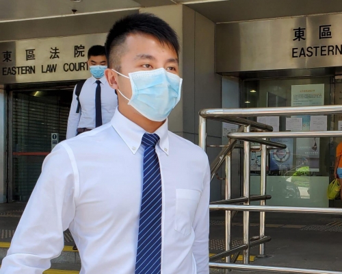 高級督察韋鑑洸。 張旭珊攝