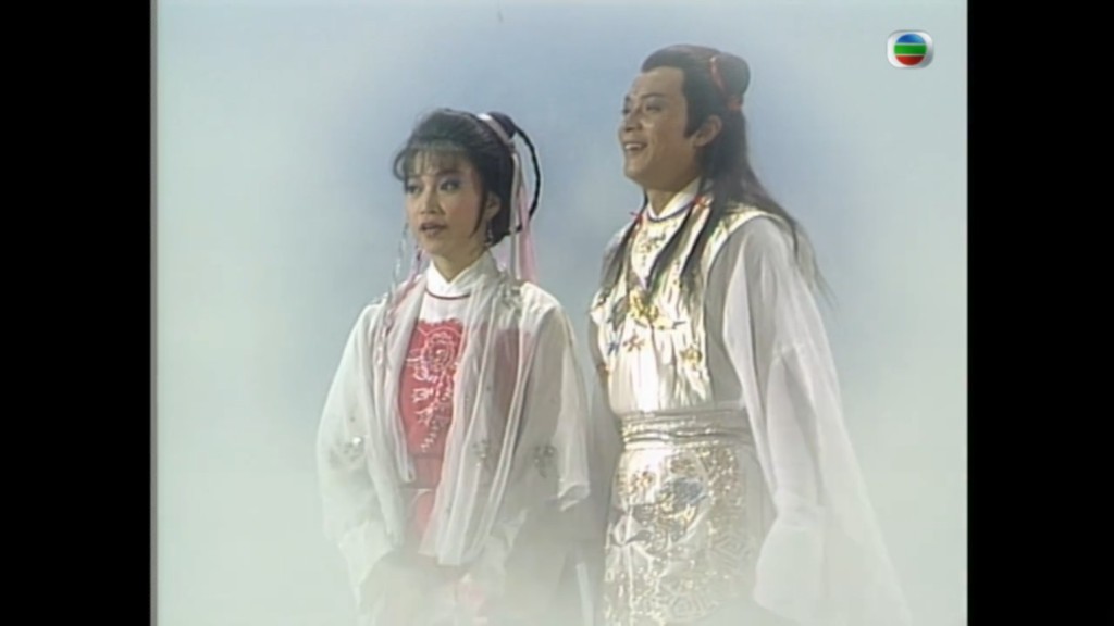 黃日華與陳敏兒曾在《薛丁山征西》上合作。