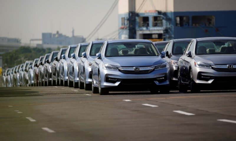 日本汽車進口美國的關稅,將從目前的27.5%下調至15%。路透社 日本汽車進口美國的關稅,將從目前的27.5%下調至15%。路透社