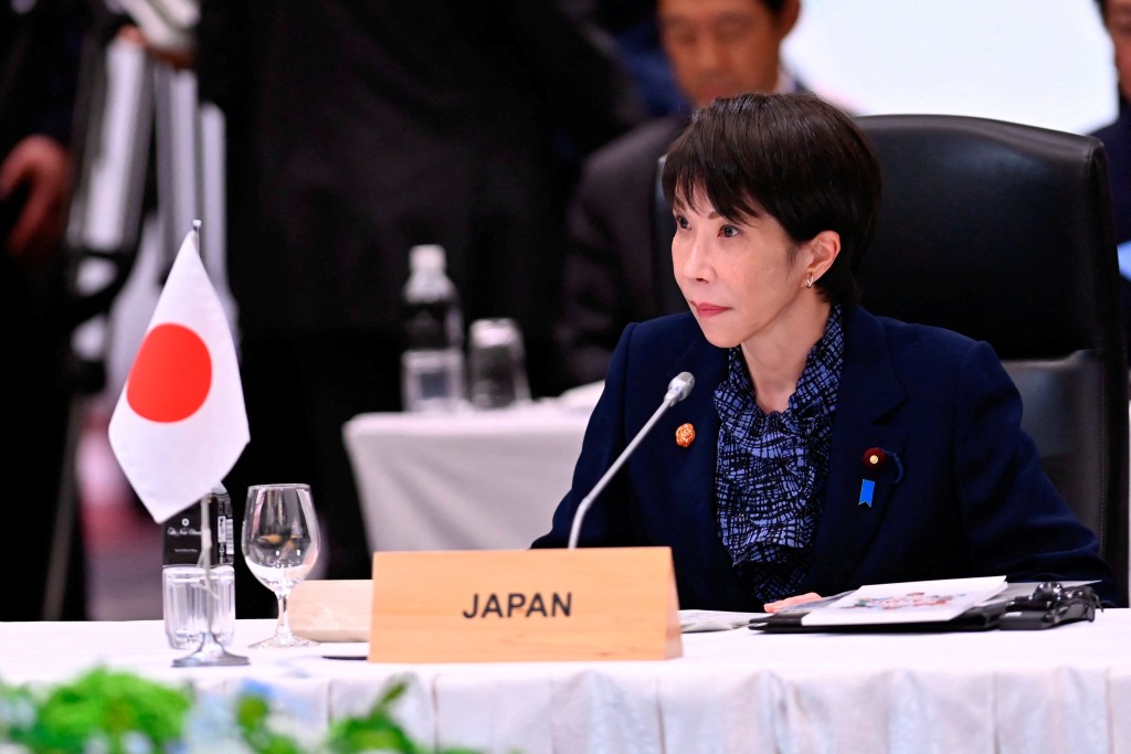 高市早苗主持五國峰會。路透社