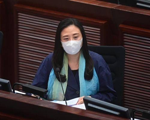民建聯資訊科技及廣播事務發言人、立法會議員葛珮帆。