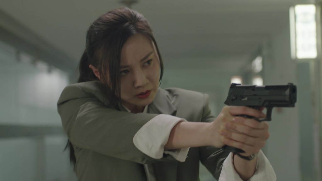 朱晨丽于《反黑》中饰演高级督察。