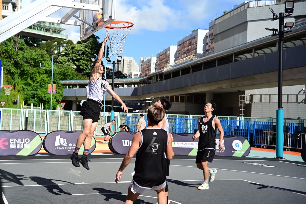  FIBA OPEN 香港三人篮球公开赛，吸引各路好手报名参加。 公关图片