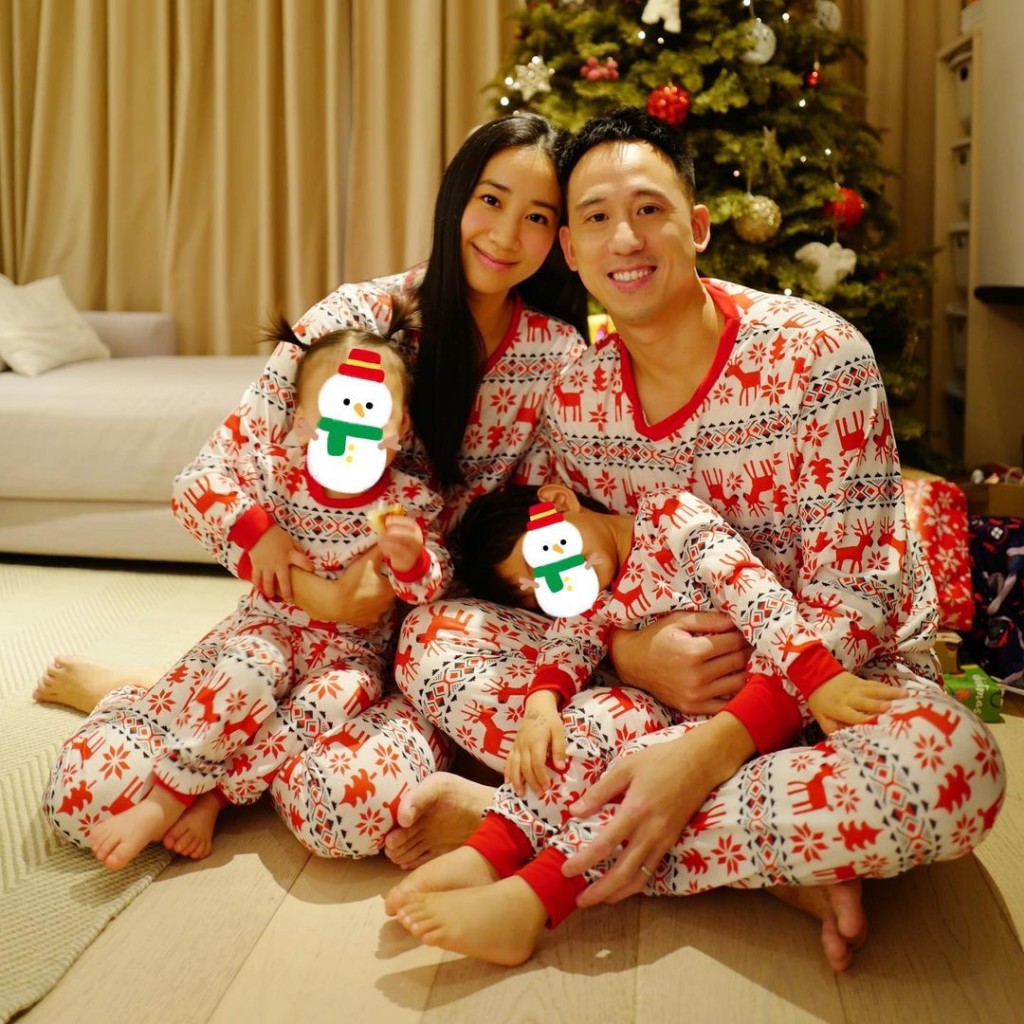 Kary一家四口。
