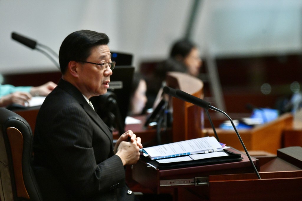 特首李家超早前公布五年規劃及施政報告。 特首李家超早前公布五年規劃及施政報告。
