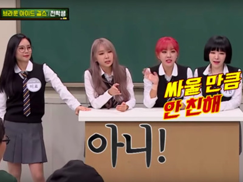 Brown Eyed Girls回应不和传闻。网图