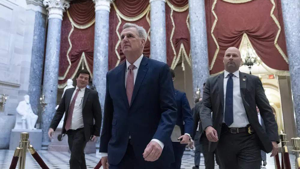 麥卡錫建議成立中美戰略競爭特別委員會，獲眾議院周二表決通過。AP
