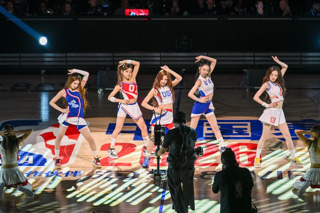 NBA中國賽火箭vs獨行俠G1。魏國謙攝