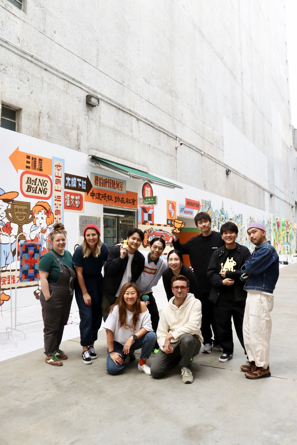 《南豐紗廠壁畫藝廊》參與之本地藝術單位。 《南豐紗廠壁畫藝廊》參與之本地藝術單位。