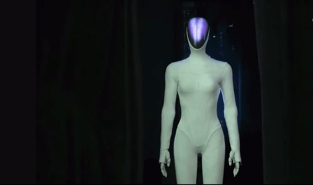 小鵬科技女機械人IRON亮相。 小鵬科技女機械人IRON亮相。