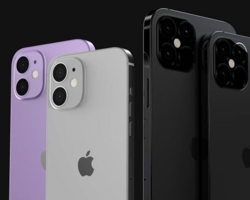預料蘋果下周將宣布推出第一部配合5G網絡的iPhone智能電話。網圖