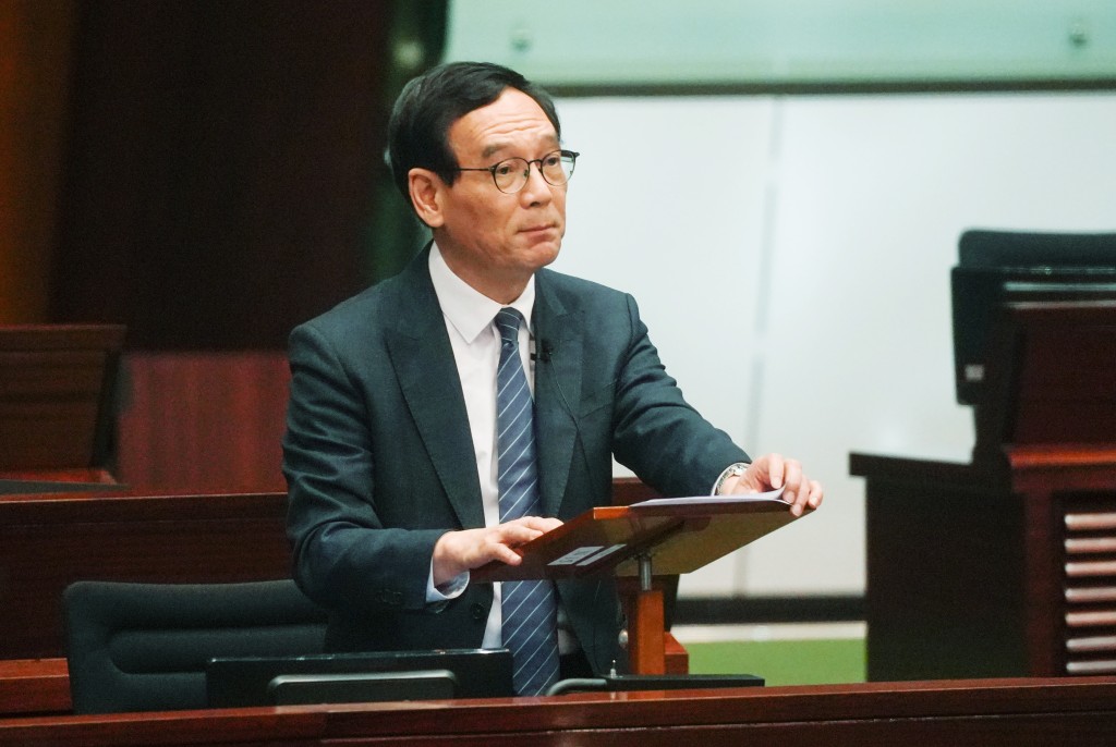 立法會議員謝偉銓。資料圖片 立法會議員謝偉銓。資料圖片